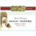 Gallo of Sonoma Pinot Gris 2001 Front Label
