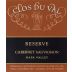 Clos du Val Reserve Cabernet Sauvignon 1999 Front Label