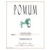 Pomum Cellars Tinto Tempranillo 2012 Front Label