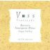 Voss Vineyards Sauvignon Blanc / Semillon Botrytis (half-bottle) 2000 Front Label