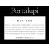 Portalupi Pinot Noir 2013 Front Label