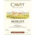 Cavit Merlot 2001 Front Label