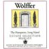 Wolffer Estate Selection Merlot 1999 Front Label