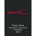 PureCru Napa Valley Pinot Noir 2010 Front Label
