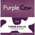 Purple Cow Vineyards Reserve Tempranillo 2009 Front Label