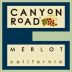Canyon Road Merlot 2001 Front Label