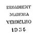 Broadbent Verdelho Medium Dry Madeira 1954 Front Label