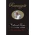 Ramazzotti Wines Cabernet Franc 2013 Front Label