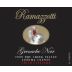 Ramazzotti Wines Grenache Noir 2009 Front Label