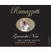 Ramazzotti Wines Grenache Noir 2013 Front Label