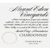 Mount Eden Vineyards Estate Chardonnay 2001 Front Label
