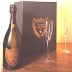 Dom Perignon with 2 Crystal Flutes Gift Pack 1995 Gift Product Image