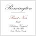 Remington Vineyards Pinot Noir Sebastiano Vineyards 2011 Front Label