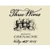 Remy Wines Three Wives Grenache 2009 Front Label