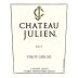 Chateau Julien Pinot Grigio 2013 Front Label