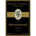 Reynard Florence Vineyard Recherche 2013 Front Label