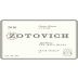 Zotovich Cellars Estate Syrah 2010 Front Label