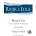 River's Edge Pinot Gris 2012 Front Label
