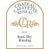 Chateau Lafayette Reneau Semi-Dry Riesling 2012 Front Label