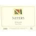 Neyers Syrah 2000 Front Label