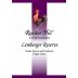 Rooster Hill Vineyards Estate Reserve Lemberger 2014 Front Label