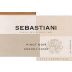 Sebastiani Sonoma Coast Pinot Noir 2001 Front Label