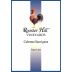 Rooster Hill Vineyards Cabernet Sauvignon 2014 Front Label