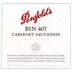 Penfolds Bin 407 Cabernet Sauvignon 2000 Front Label