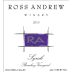 Ross Andrew Winery Boushey Vineyard Syrah 2010 Front Label