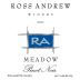 Ross Andrew Winery Meadow Pinot Noir 2011 Front Label