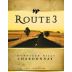 Route 3 Wines Chardonnay 2012 Front Label