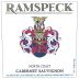 Rowland Cellars Ramspeck Cabernet Sauvignon 2010 Front Label