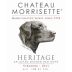 Chateau Morrisette Heritage 2011 Front Label