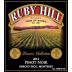 Ruby Hill Winery Reserve Pinot Noir 2013 Front Label