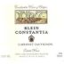 Klein Constantia Cabernet Sauvignon 1998 Front Label