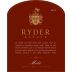 Ryder Estate Merlot 2013 Front Label