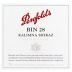Penfolds Kalimna Bin 28 Shiraz 2000 Front Label