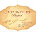 Saffron Fields Vineyard Pinot Noir 2011 Front Label
