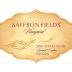 Saffron Fields Vineyard Pinot Noir 2010 Front Label