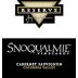 Snoqualmie Reserve Cabernet Sauvignon 2000 Front Label