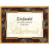 Alderbrook Winery Zinfandel 1997 Front Label