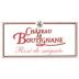 Chateau La Boutignane Dry Rose 2001 Front Label