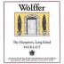 Wolffer Reserve Merlot 1999 Front Label