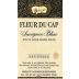 Fleur du Cap Unfiltered Sauvignon Blanc 2001 Front Label