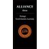 Australian Domaine Wines Alliance Shiraz 2001 Front Label