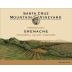 Santa Cruz Mountain Vineyard Grenache McDowell Valley 2014 Front Label
