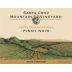 Santa Cruz Mountain Vineyard Estate Pinot Noir 2003 Front Label
