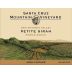 Santa Cruz Mountain Vineyard Pierce Ranch Petite Sirah 2009 Front Label