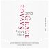Savage Grace Wines Underwood Mountain Vineyard Pinot Noir 2012 Front Label