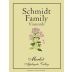 Schmidt Family Vineyards Merlot 2011 Front Label